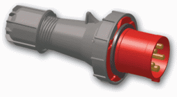 Zeige Details für PCE 125A 5p 400V - Stecker Bild von PCE 125A 5p 400V - Stecker