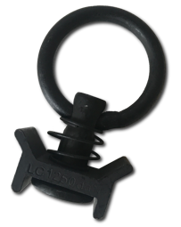 Zeige Details für SINGLE STUD FITTING - schwarz Bild von SINGLE STUD FITTING - schwarz