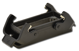 Zeige Details für HAN B16 - Anbaugehäuse - schwarz Bild von HAN B16 - Anbaugehäuse - schwarz