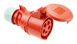 Zeige Details für PCE 16A 5p 400V - Kupplung Bild von PCE 16A 5p 400V - Kupplung