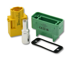 Zeige Details für HAN GND Anbaustecker - SET Bild von HAN GND Anbaustecker - SET