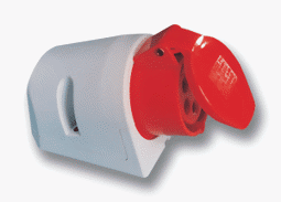 Zeige Details für PCE 16A 5p 400V - Wandsteckdose Bild von PCE 16A 5p 400V - Wandsteckdose