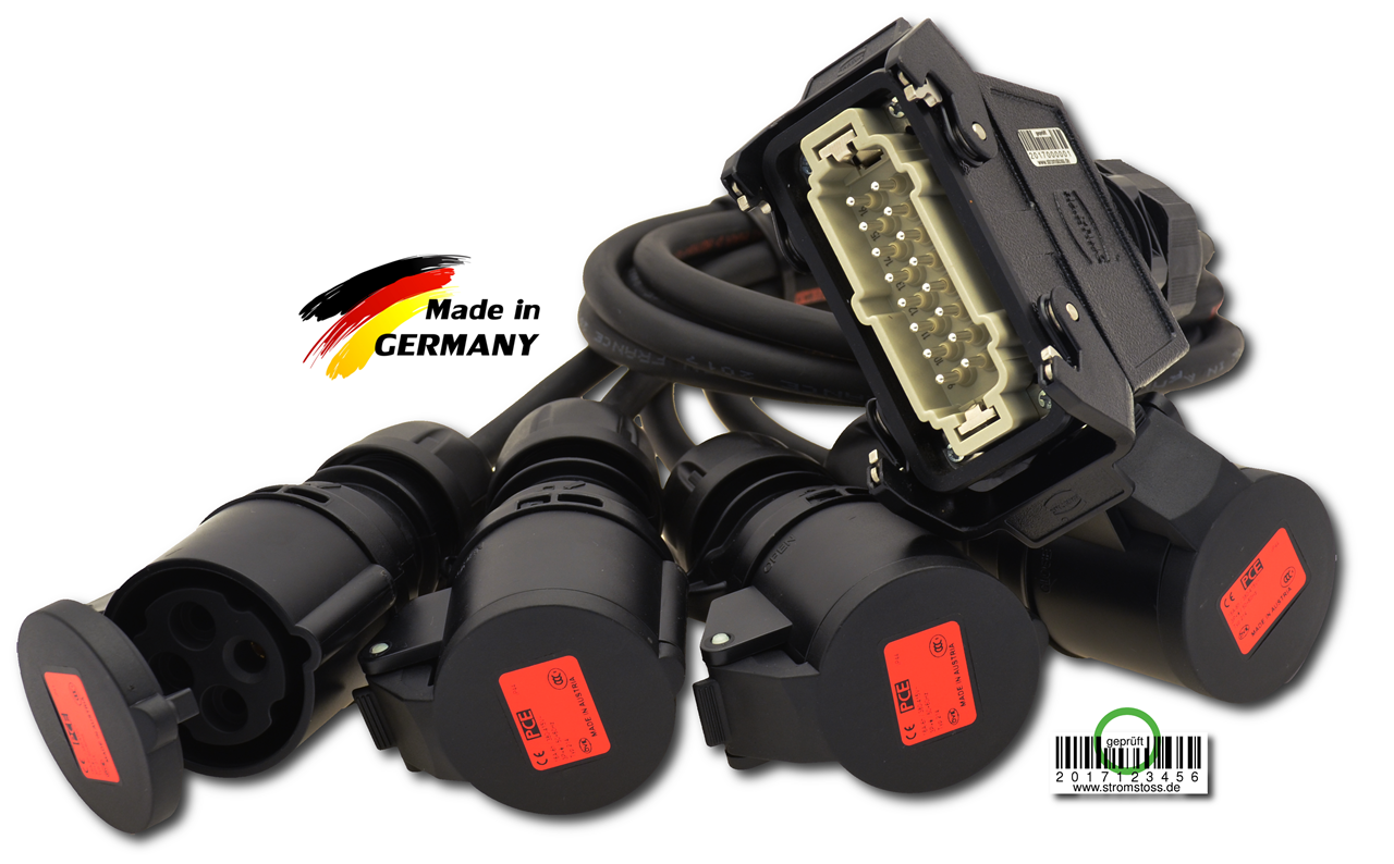 Bild von Motorsplitting "Peitsche" - schwarz