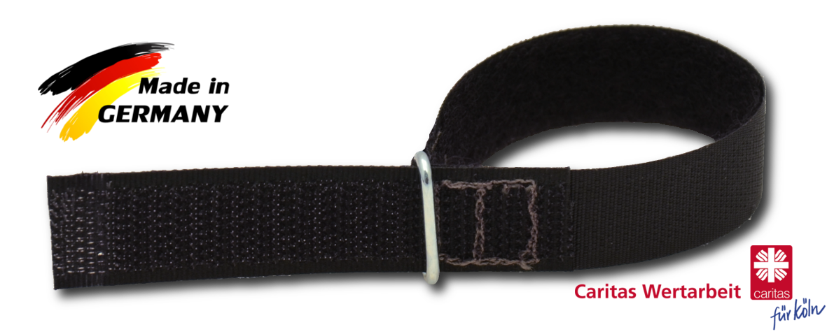 Bild von KLETT-FIX - Kabelklettband  SCHWARZ