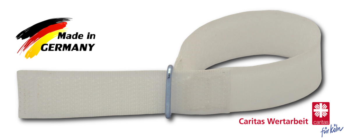 Bild von KLETT-FIX - Kabelklettband  WEISS