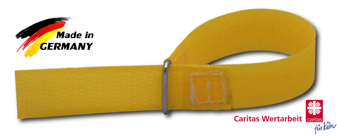 Bild von KLETT-FIX - Kabelklettband  GELB