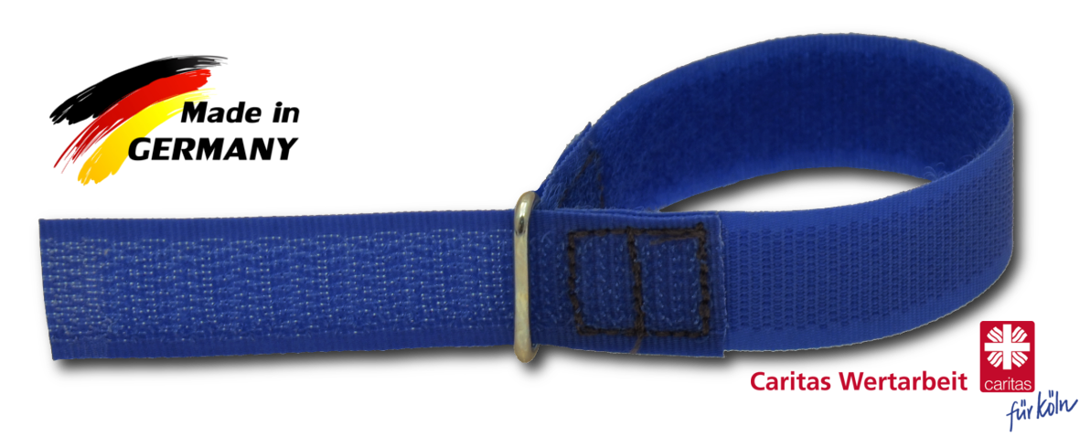 Bild von KLETT-FIX - Kabelklettband  BLAU