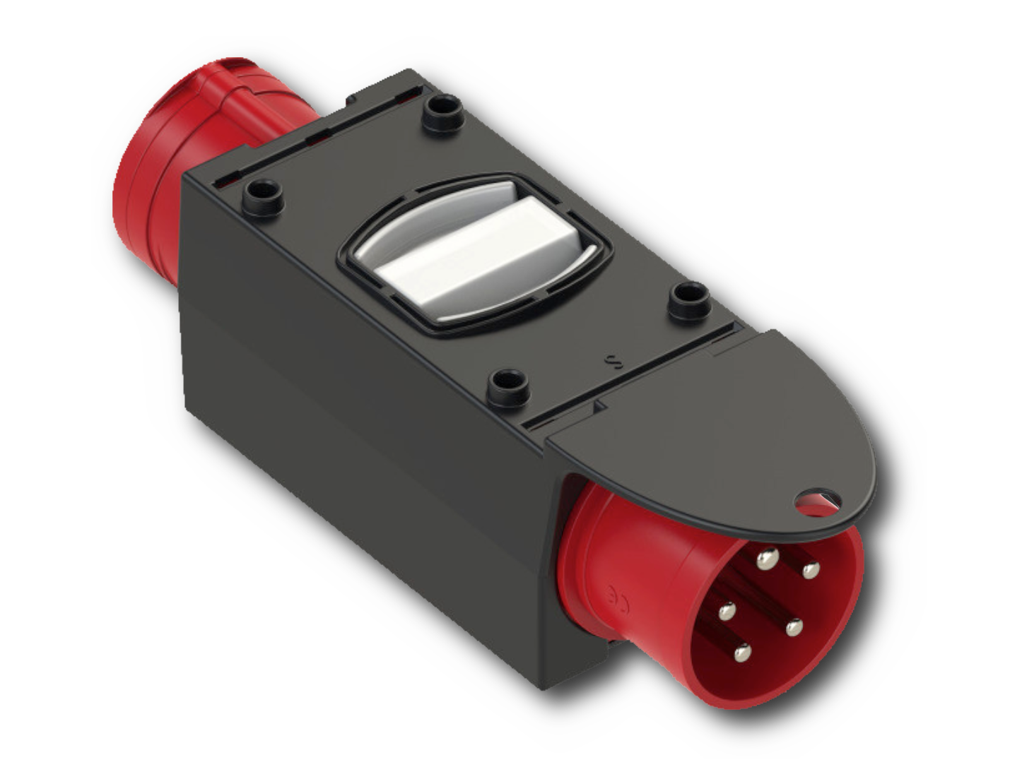 Bild von Adapterstecker  32A auf 16A CEE