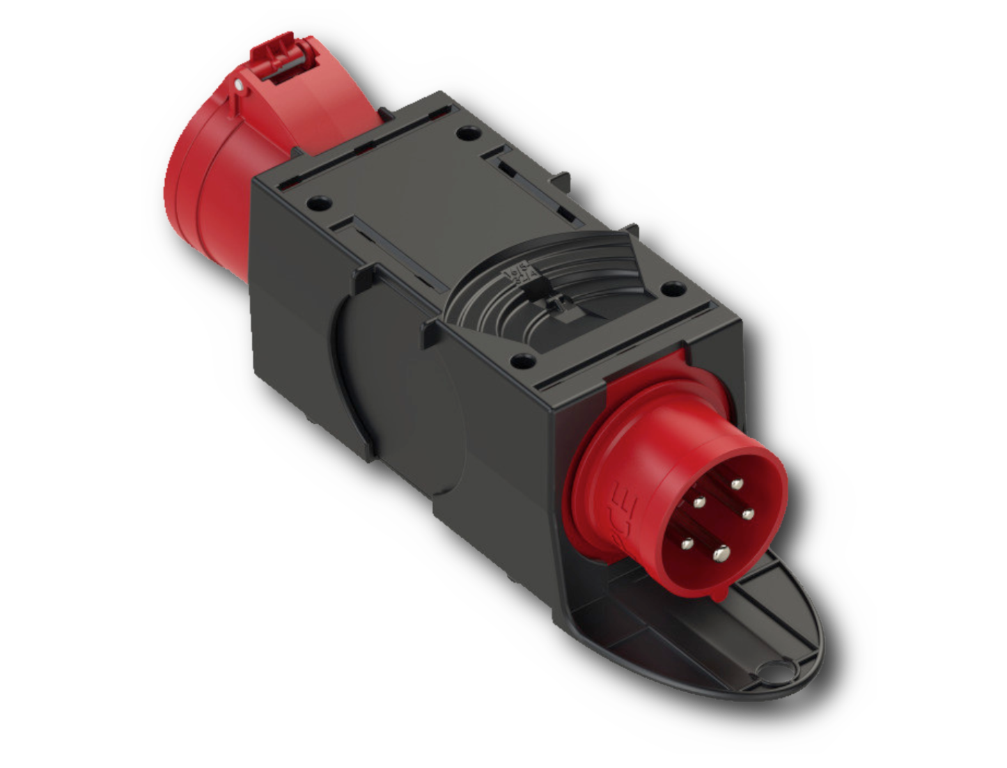 Bild von Adapterstecker  16A auf 32A CEE