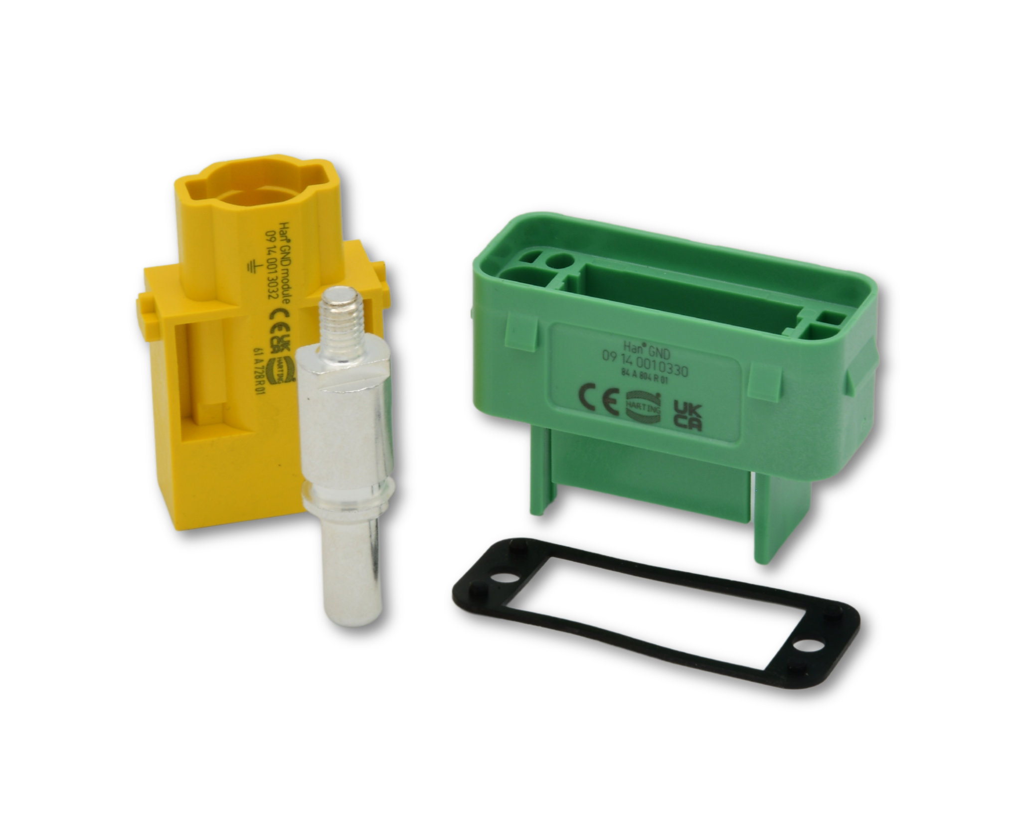 Bild von HAN GND Anbaustecker - SET (M6)