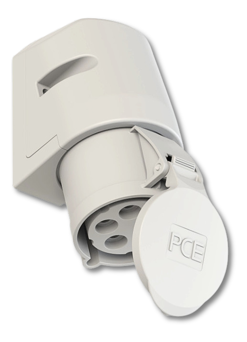Bild von PCE 32A 5p 1h - Wandsteckdose