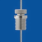 Bild von Drahtseilhalter Typ12V M8x1 A9, mit Verriegelungsmutter