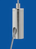 Bild von Drahtseilhalter Typ12 M8x1 A9 m. Koppelteil ZW M4ix4
