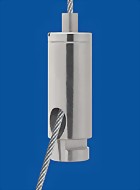 Bild von Drahtseilhalter Typ12 M8x1 A9 m. Koppelteil ZW NK