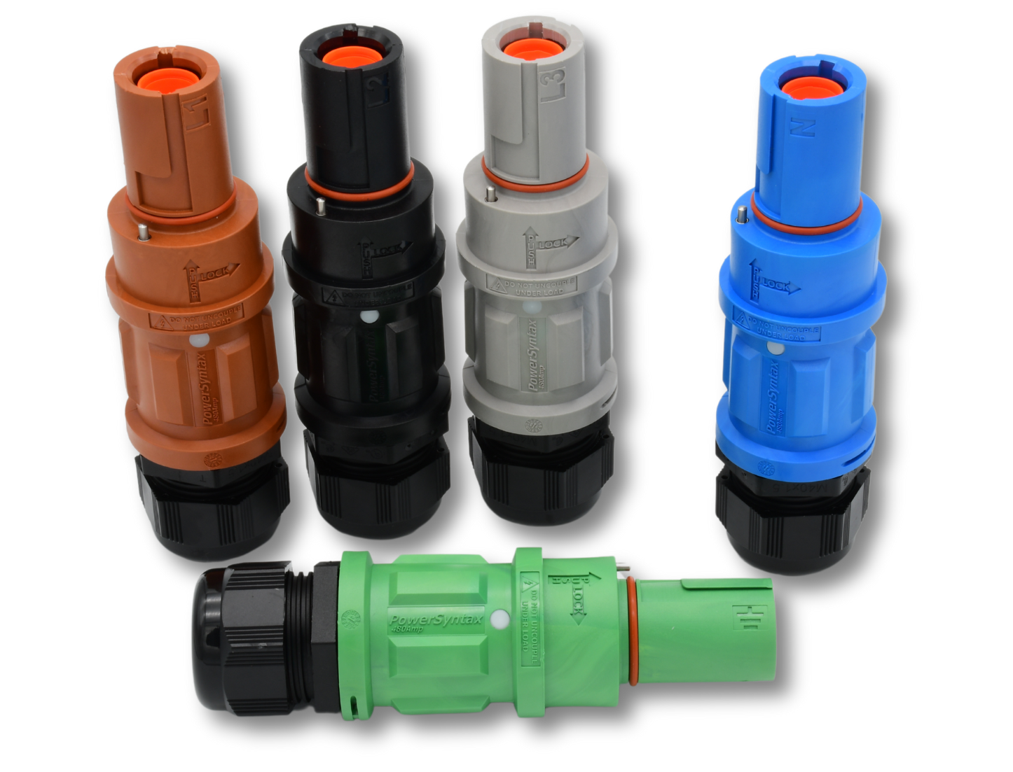 Bild von PowerSyntax® Steckverbinder-Set "LINE DRAIN" 480A