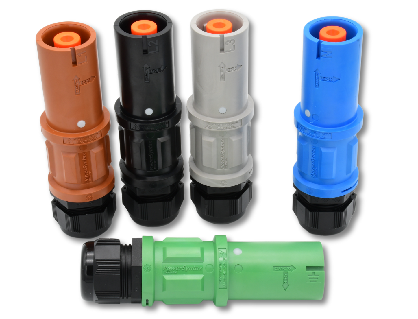 Bild von PowerSyntax® Steckverbinder-Set "LINE SOURCE" 480A