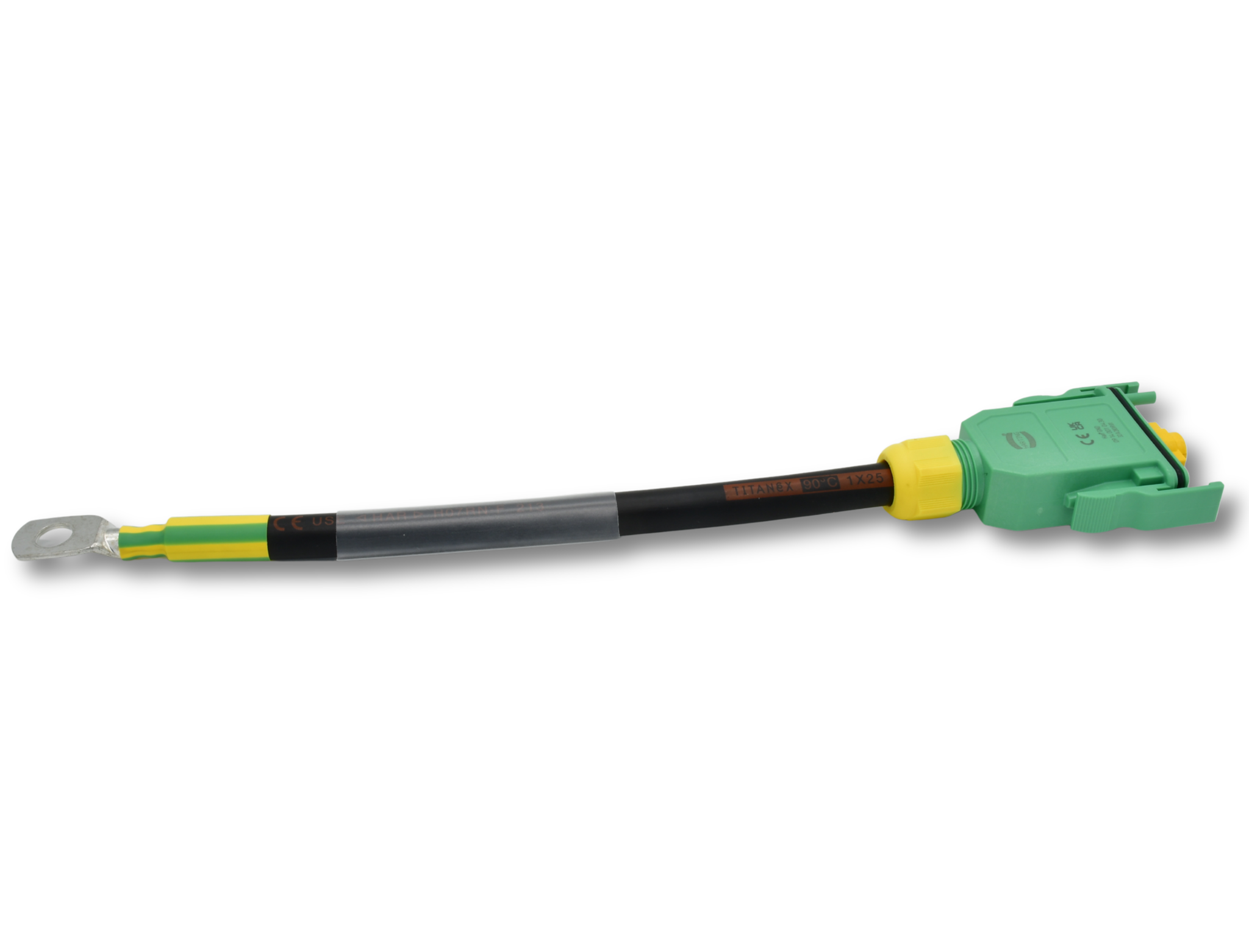 Bild von HAN GND - Adapterkabel Rohrkabelschuh - HAN GND female