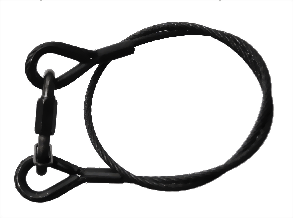 Bild von Sicherungsseil 4.0mm SV BLACK