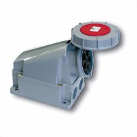 Bild von PCE 63A 5p 400V - Wandsteckdose