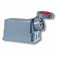 Bild von PCE 125A 5p 400V - Wandsteckdose