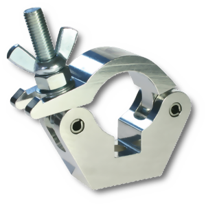 Bild von DOUGHTY Slimline Half Coupler (silver)