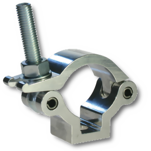 Bild von DOUGHTY Basic Slimline Lightweight Half Coupler (silver)