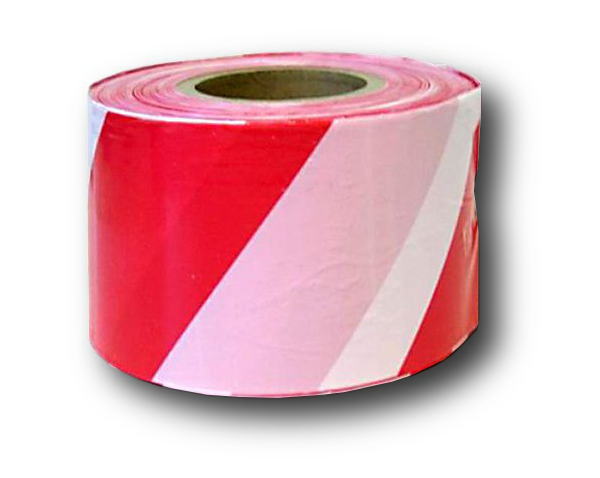 Bild von Absperrband  rot/weiß