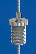 Bild von Drahtseilhalter Typ15 M10x14A mit Bund ø 13mm