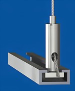Bild von Kombination: Typ15 ZW M4i oR, Gewindestift M4x10 mit Nutstein M4